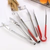Stainless steel household kitchen food tongs, bread and vegetable tongs, barbecue, grilled meat, fried steak, spicy hot pot and cooked food tongs details Picture